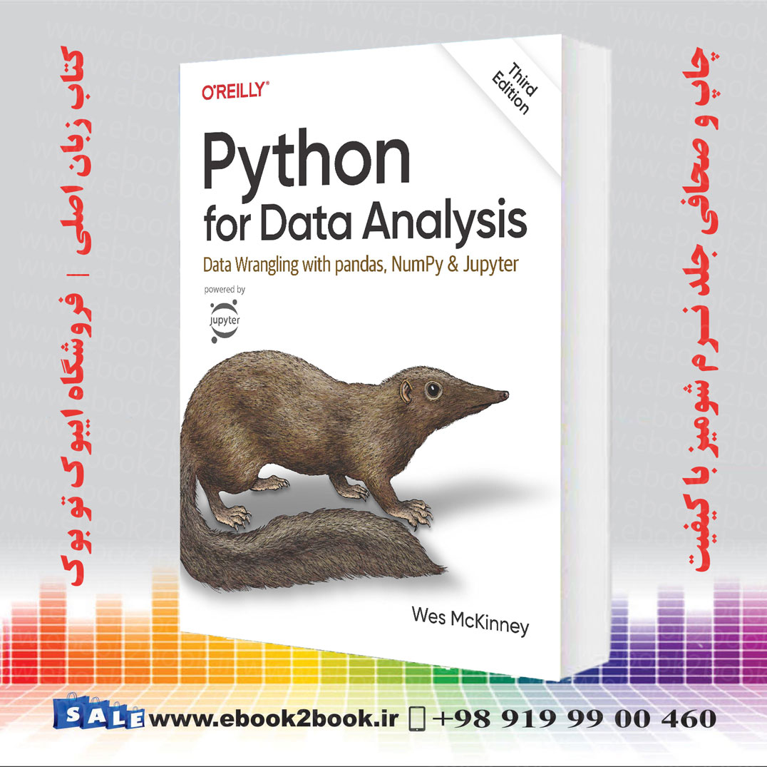 کتاب Python for Data Analysis 3rd Edition | فروشگاه کتاب ایبوک تو بوک