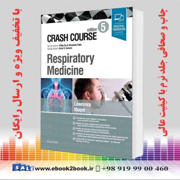 کتاب Crash Course Respiratory Medicine 5Th Edition