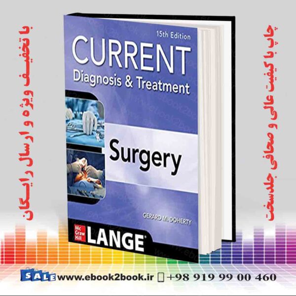 کتاب Current Diagnosis And Treatment Surgery 15Th Edition