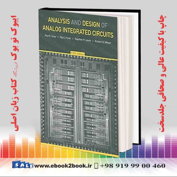 کتاب Analysis And Design Of Analog Integrated Circuits, 5Th Edition