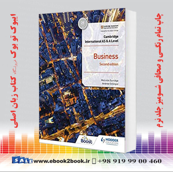 کتاب Cambridge International As &Amp; A Level Business, 2Nd Edition